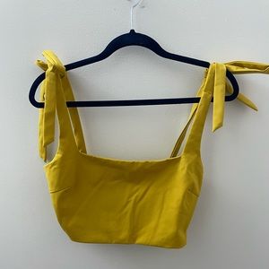 Tiger Mist Yellow Tank Top